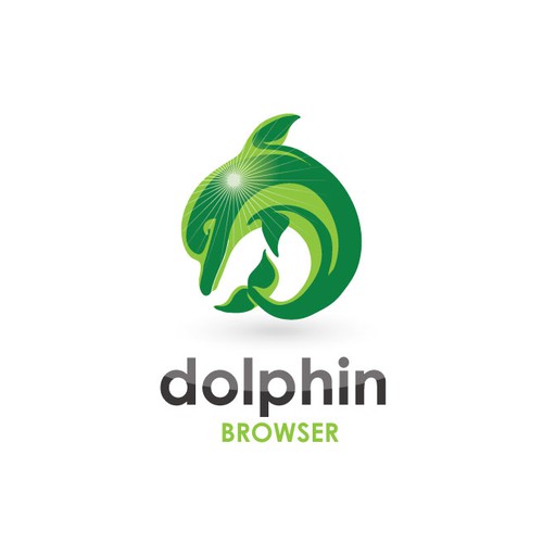 New logo for Dolphin Browser Diseño de kkatty