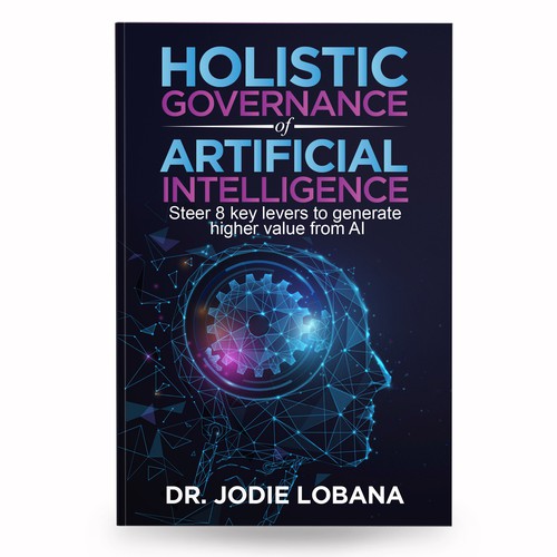 Man and Machine interaction - Book cover needed for Governance of Artificial Intelligence Design von anisha umělec