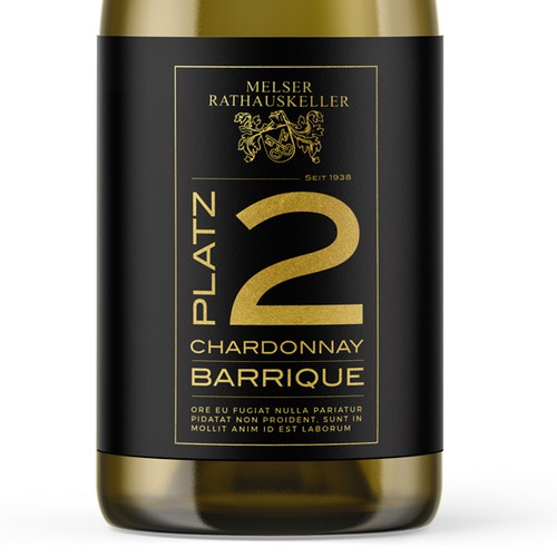 Design the label of an exclusive wine for our new inspiring wine bar Réalisé par ADD778