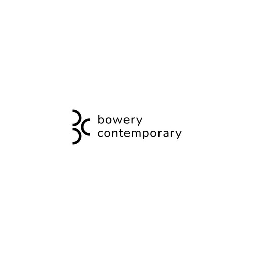contemporary art gallery logo