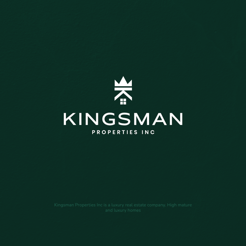 Kingsman Properties logo Design by Reverb Krafts