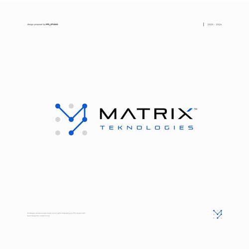 MatrixTeknologies IT Company Logo needs a facelift Design by FF3 ˢᵗᵘᵈⁱᵒ