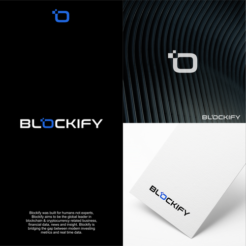 Strong -Powerful -  Professional logo for blockchain technology  company Design by FS1TO