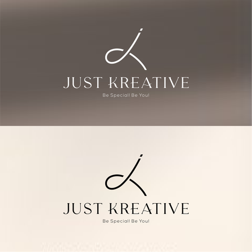 Design a Modern & Minimalistic Logo for Just Kreative - Women's Clothing Label Design by canda
