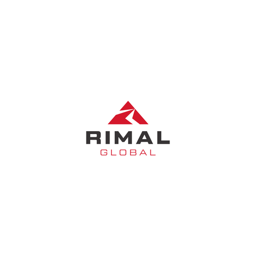 Rimal Global - Logo and Branding Design Design by Med!