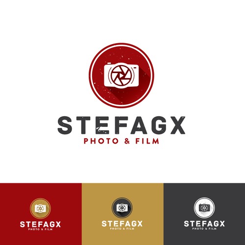 Photographer and filmmaker logo in modern style. Company is restructured and gets a new name Design by Arsart Design