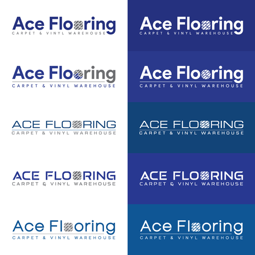 Ace Flooring Logo Design by Asad Adnan