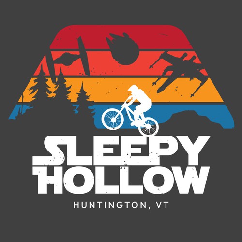 Mountain Bike Trail T Shirt Design Design réalisé par ShaneDavidDesign