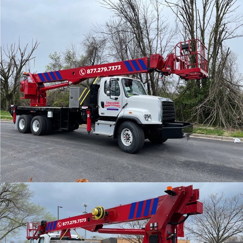 140' Bucket Truck design Design by Kiky Rizki