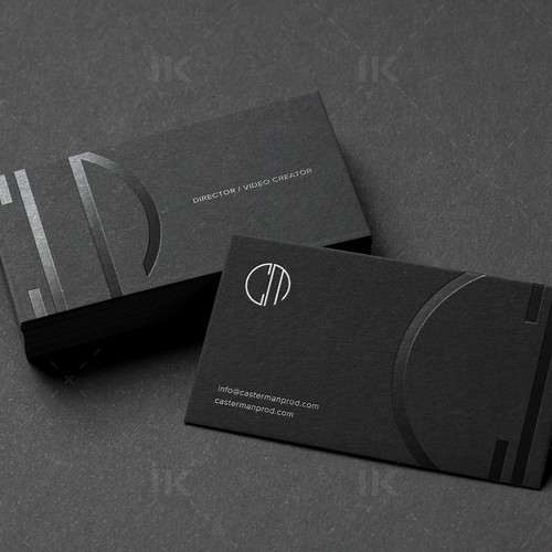 MINIMALIST - BLACK DESIGN Design by IK_Designs