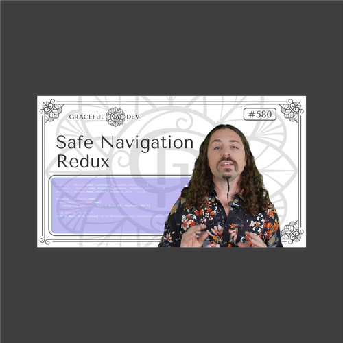 Video (YouTube etc.) Thumbnail Template for Software Development Screencast Episodes Design by ghandy ginanjar