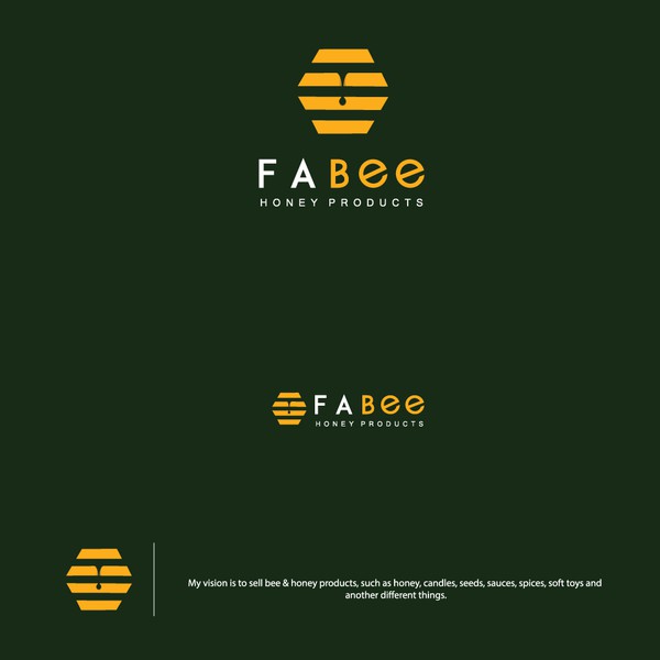 Design by Ema_design" ♡ titled "FABEE LOGO DESIGN"