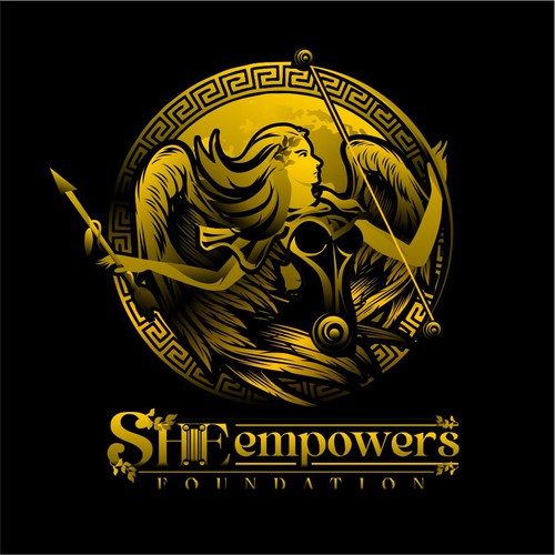 SHEempowers - luxurious design of a woman preferrably in some kind of a circle to appeal to women professionals Design by Khan Imagine