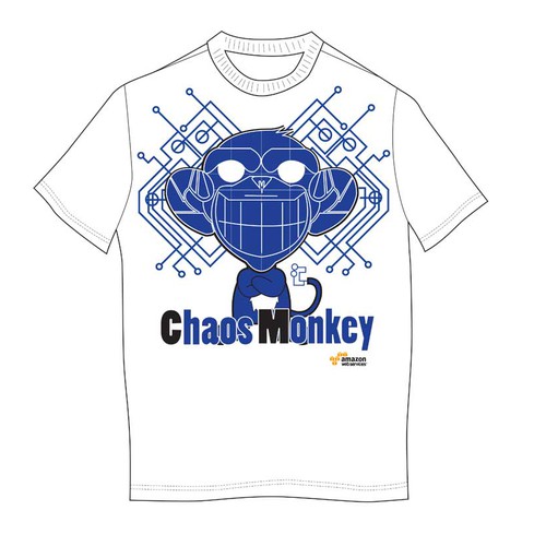 Design the Chaos Monkey T-Shirt Ontwerp door Javamelo
