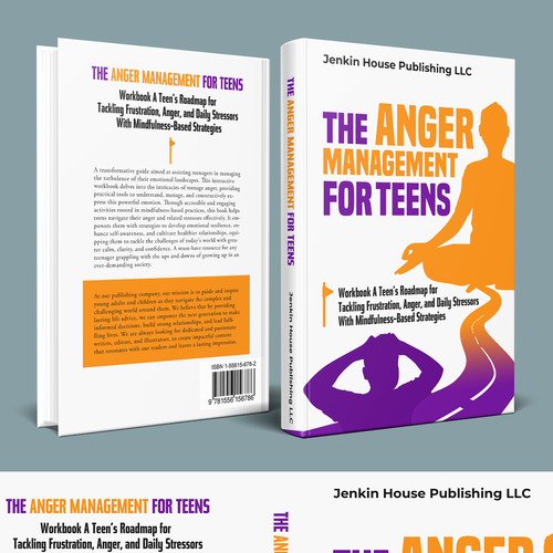 Awesome book cover to help teens rock at life! Design by Hisna