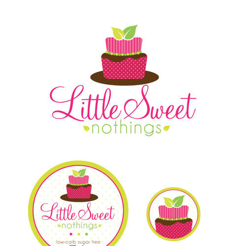 Create the next logo for Little Sweet Nothings Diseño de PrettynPunk