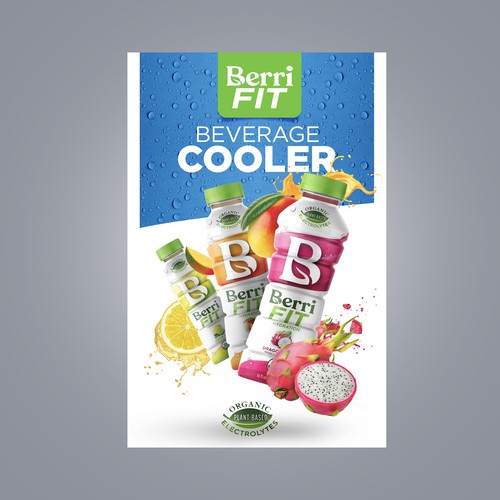 Branded Beverage Cooler Design by sougatacreative