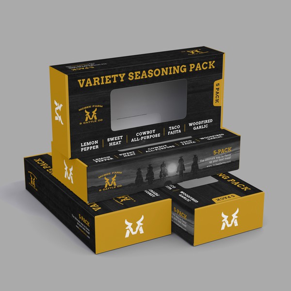McBee Farm & Cattle Co Variety Seasoning Blend Box