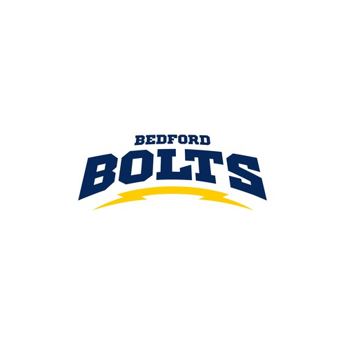 Team logo for the Bedford Bolts girls softball team Design by Karisdesigns