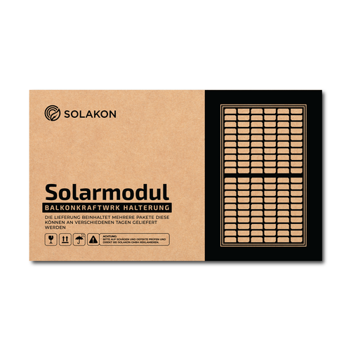 Create a nice Packaging Design for Solar Panels Design by Sayyed Jamshed