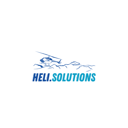 Heli.Solutions logo Diseño de ©ZHIO™️ ☑️