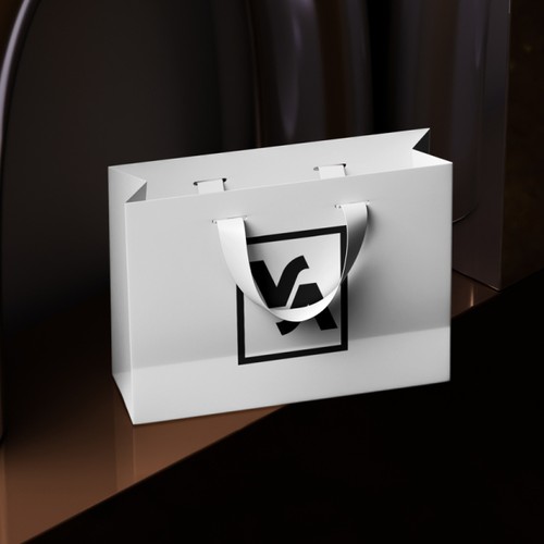 VA Monogram Logo for All Over Print Design by Graphical™