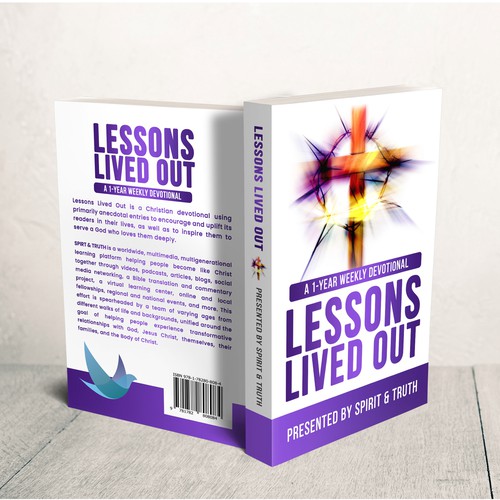 We need a captivating cover for our 1-year Devotional! Design by Zahari Studio