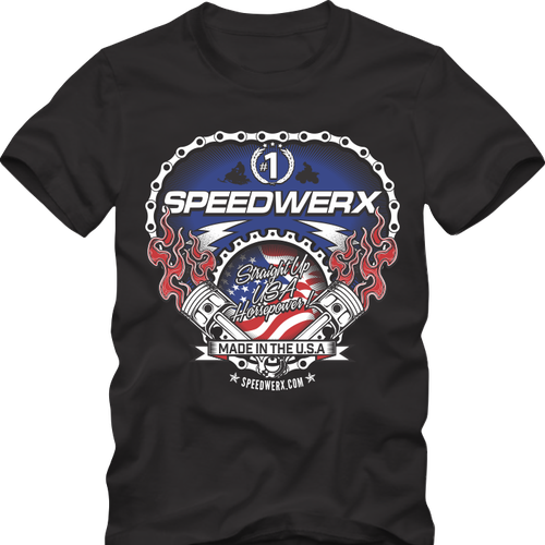 Create a new clothing design for Speedwerx