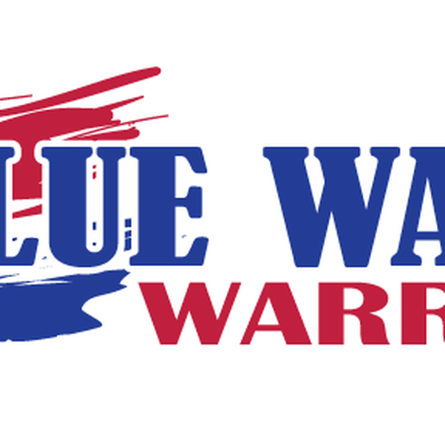 Design di New logo wanted for Blue Water Warrior (the name of the organization), an American flag or red and white stripes with blue lette di Awomanstouch