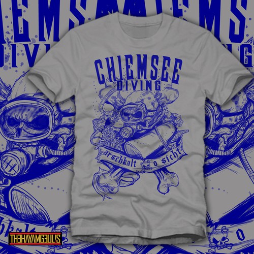 chiemsee 99designs Tshirt | T-shirt | diving contest