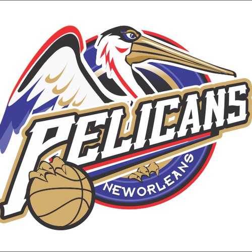 99designs community contest: Help brand the New Orleans Pelicans!! Réalisé par damichi