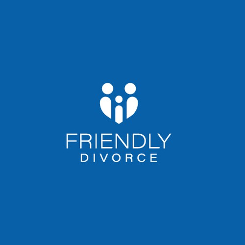 Friendly Divorce Logo Design by mad_best2