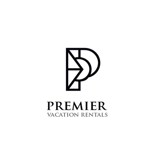 Short Term Vacation Rental Properties Logo Design by acid_noir™✅