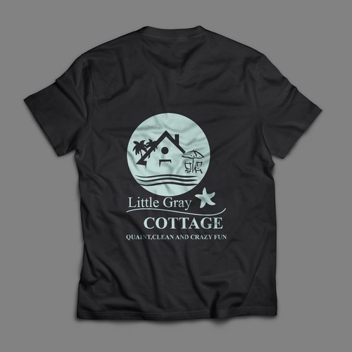 Create a logo for Little Gray Cottage, a beach vacation rental home. Design by shivana