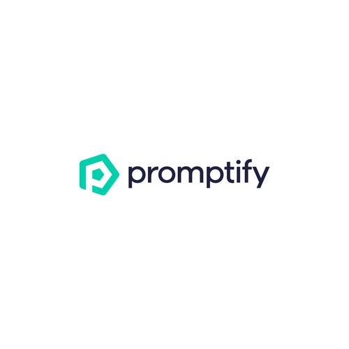 Modern, Simple and Sleek Logo for Promptify.com Design by d'zeNyu