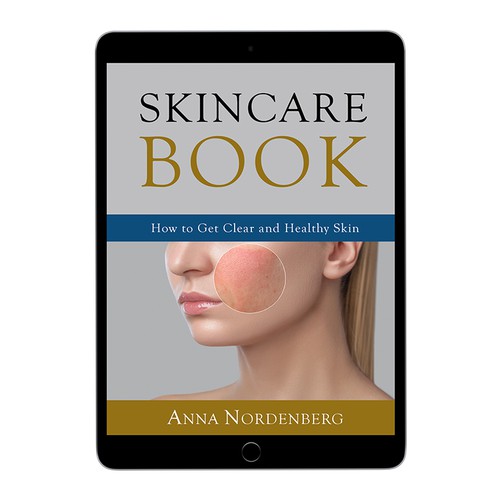 skincare book to help people with unwanted skin issues such as acne .... Design by Cascadorys