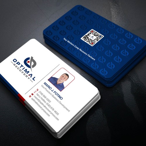 Optimal Recovery Business Card Design by Xclusive16