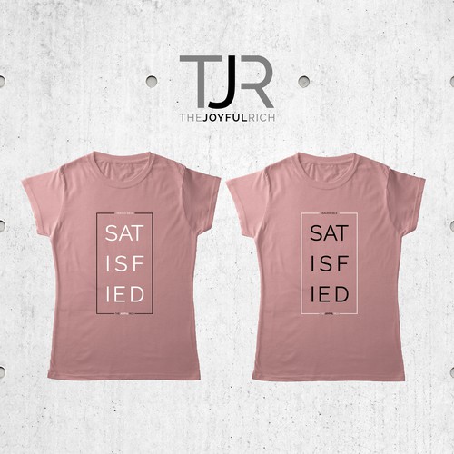 Simple, Text-Only T-Shirt Designs - Multiple Winners! Design von minimalab