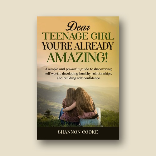 I need a catchy book cover that will appeal to mothers and their teenage daughters. Design by KMS Arafat