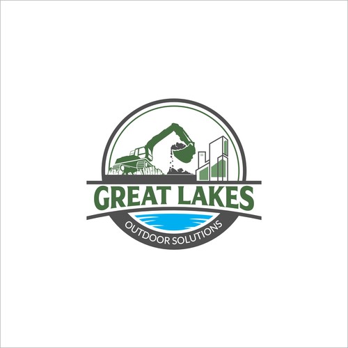 Design di design a modern yet unique logo that says construction from northeast ohio by the great lakes di Mujahid Razaq