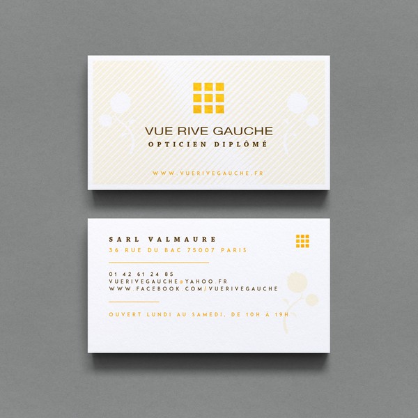Business Card: Optician