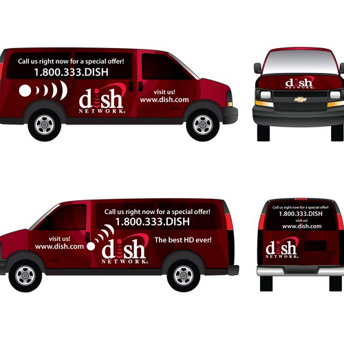 V&S 002 ~ REDESIGN THE DISH NETWORK INSTALLATION FLEET Design por ArvieKhan