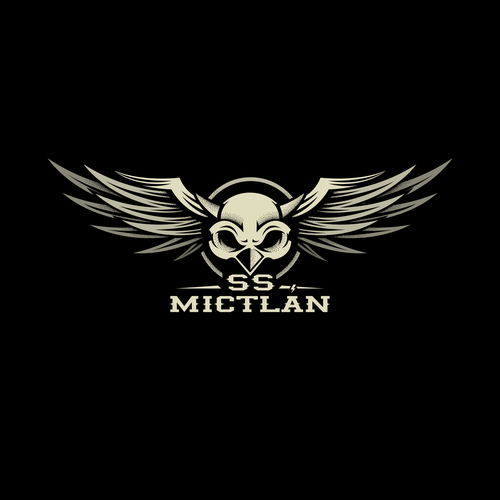 Mexican land of the dead inspired logo for rock recording studio Design by Lebotomy