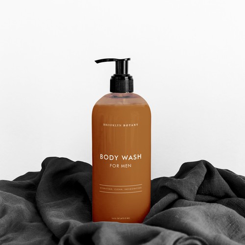 Design a Luxurious Men's Body Wash Design réalisé par @rysmrn