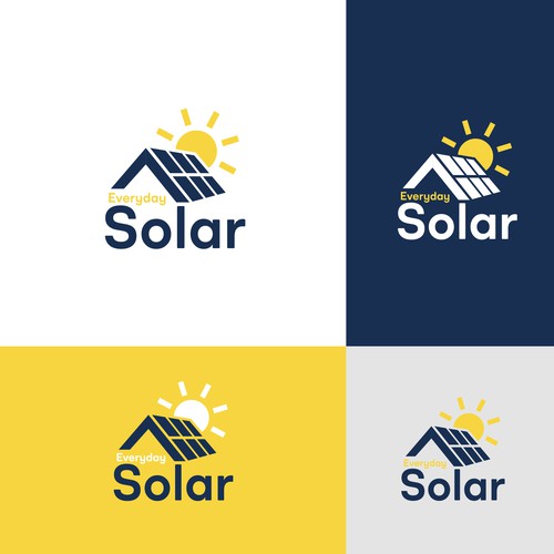 Everyday Solar Logo Design Design by Transformed Design Inc.