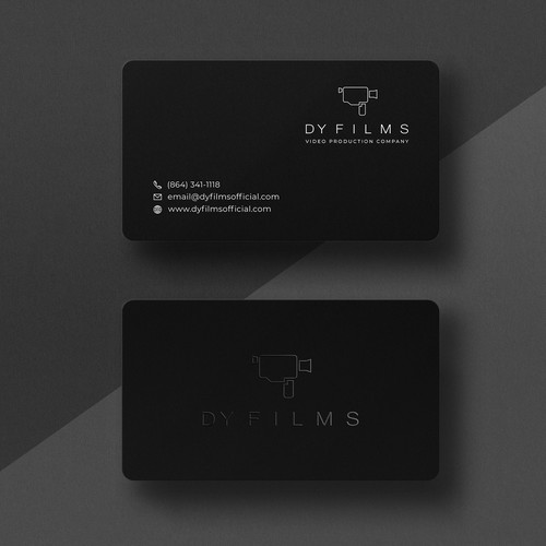 Business card for video production company Design by Galaxiya