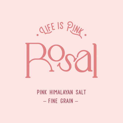Design a logo for a Pink Himalayan Salt brand Design by artdesigns-by-d