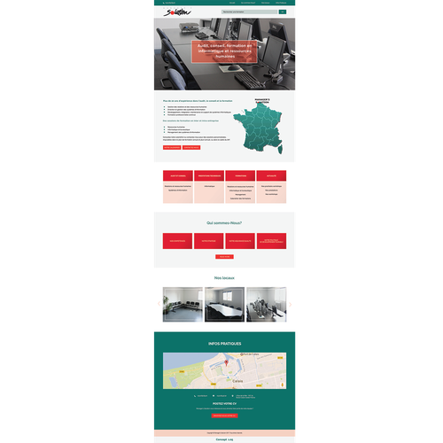 Web page design contest entry by FiveStarDesignerz