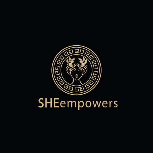 SHEempowers - luxurious design of a woman preferrably in some kind of a circle to appeal to women professionals Design by Gautam Dihora