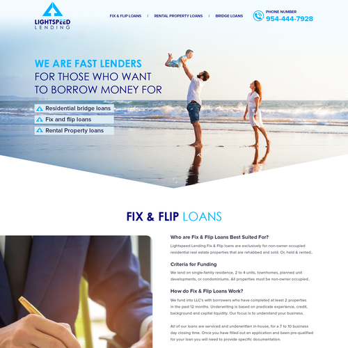 Web page design contest entry by Pinku